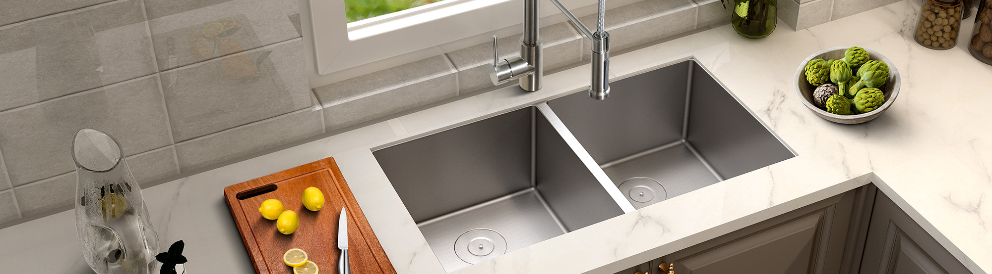 貴重　ハヌマーン/World's System Kitchen Bryn PWW131-A - 33” Stainless Steel 16-Gauge Work Station