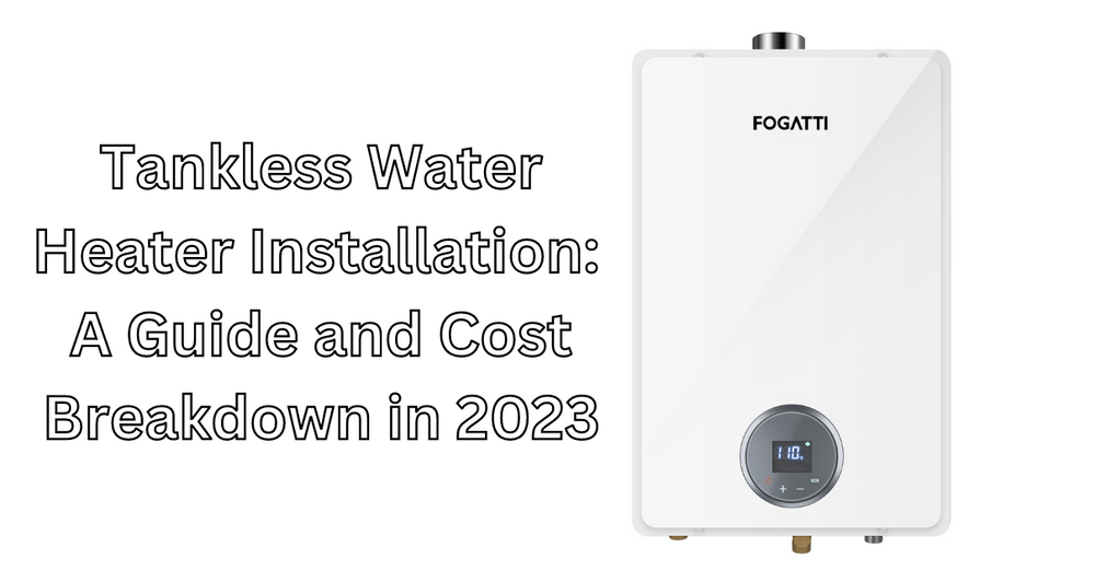Outdoor Tankless Water Heater Installation A Guide and Cost Breakdown