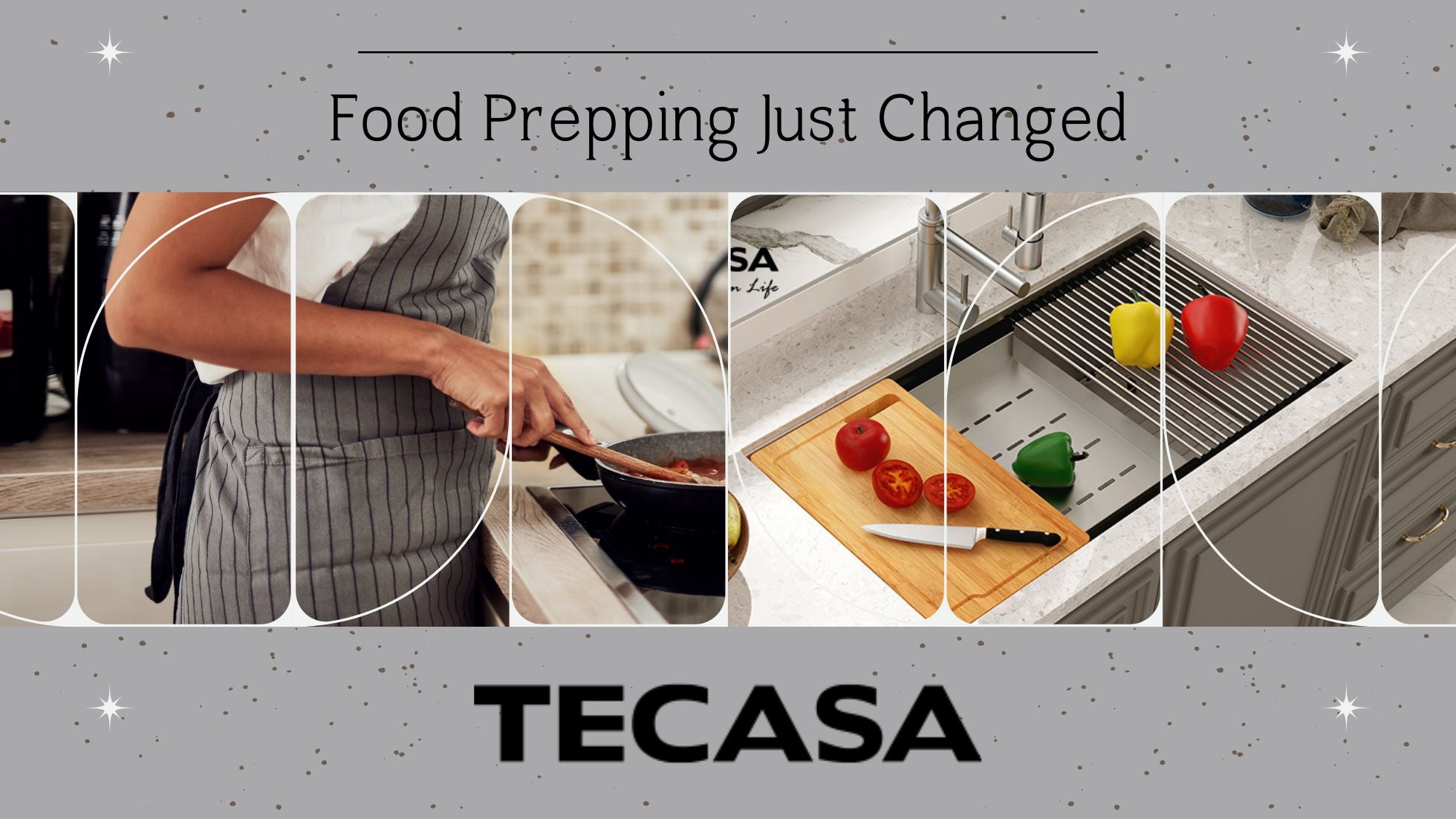How a Workstation Sink from Tecasa Kitchen Helps Create More Efficiency for Food Prepping