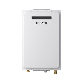 Fogatti Outdoor Tankless Water Heater 5.1 GPM - Gas or Propane - 120,000 BTU